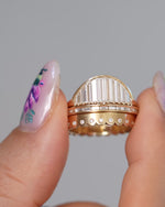 Arc-Baguette-Diamond-Tiara Ring-VIDEO-SET