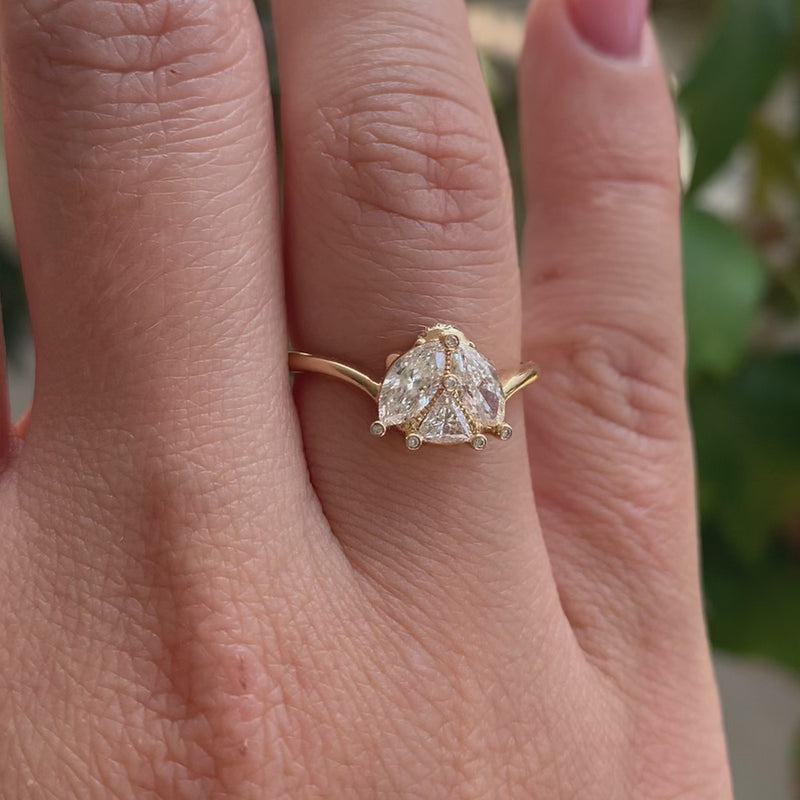 White-Ladybug-Triangle-Marquise-_-Brilliant-Diamond-Engagement-Ring-video