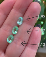 Paraiba Tourmaline Engagement Ring with Delicate Diamond Detailing - OOAK