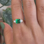Art-Deco-Emerald-Engagement-Ring-with-Baguette-Diamonds-video