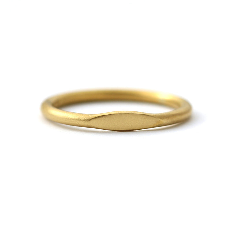 pure gold wedding band