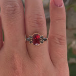Flowers-of-Evil-Red-Garnet-_-Black-Diamond-Engagement-Ring-video