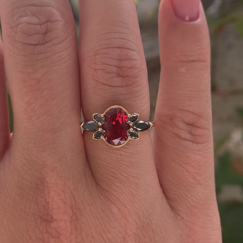 Exceptional GRS 3 Ctw Blood Red Ruby & D VVS Diamond Platinum Ring - Etsy