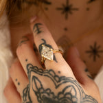 3ct-Rhombus-Engagement-Ring-with-Speckled-Gray-Diamonds-OOAK-side-ARTEMER
