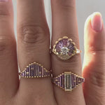 Purple-and-Lilac-Sapphire-Ring-with-Baguette-Diamond-video