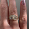 Deco-Diamond-Engagement-Ring-with-Top-Light-Brown-Baguettes-video