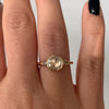 Terra Rose Cut Diamond Engagement Ring