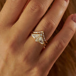 Argent-Baguette-Diamond-Wedding-Ring-in-set