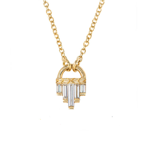 AN ANTIQUE DIAMOND NECKLACE, EARLY 19TH CENTURY Pend… | Drouot.com