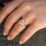 Asymmetric-Blossom-Engagement-Ring-with-Pear-Cut-Diamonds-moments