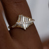 Asymmetrical-Baguette-Cluster-Ring-with-Round-Diamond-Beams-top-shot