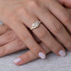 Princess Diamond Ring with Baguette Lineup7