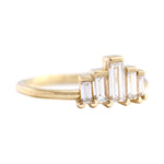 Side View Of Baguette Engagement Ring