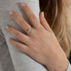 Baguette Diamonds Eternity Wedding Ring - Baguette Cut Wedding Band
