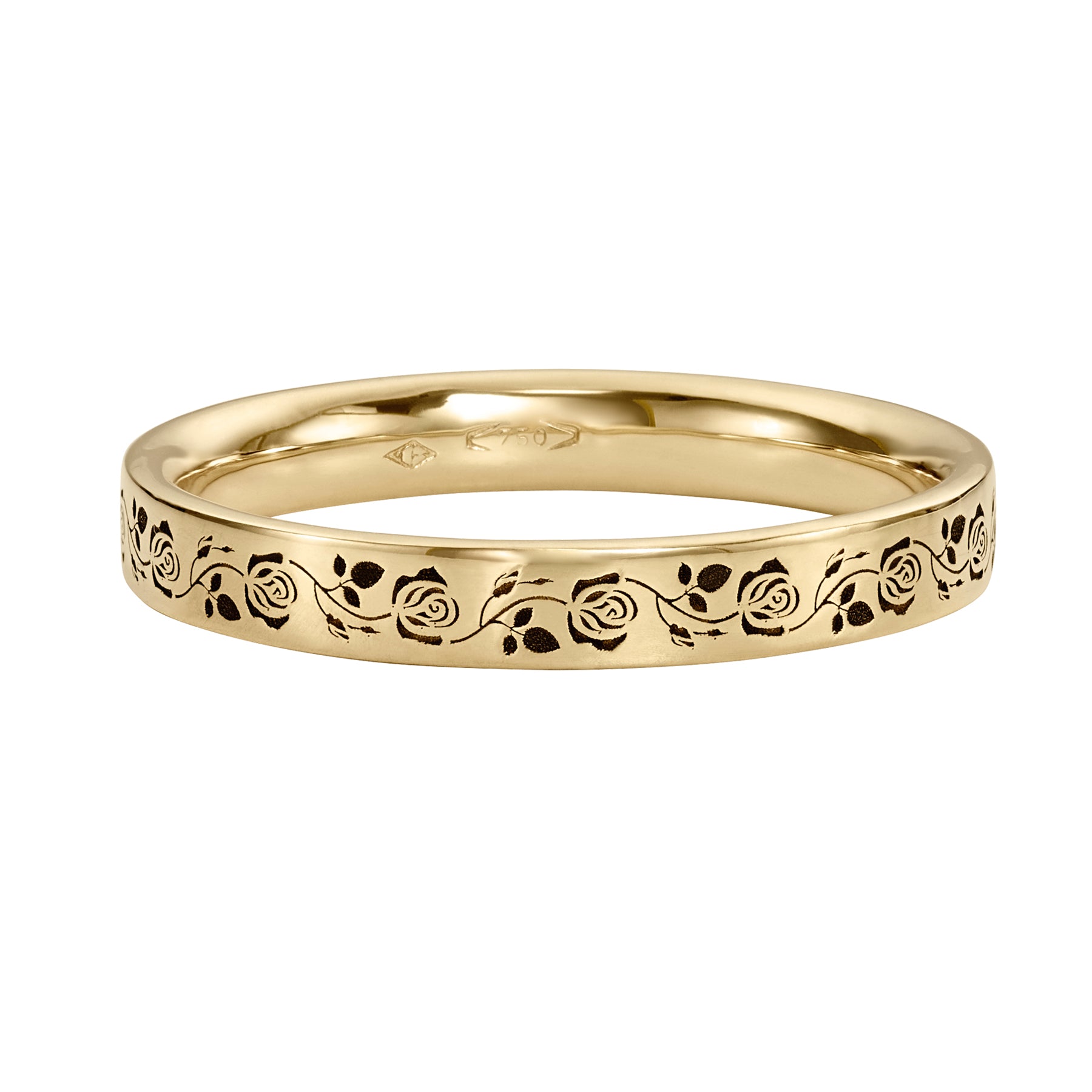 The Unique and Geometric - A Set of Golden Wedding Bands – ARTEMER