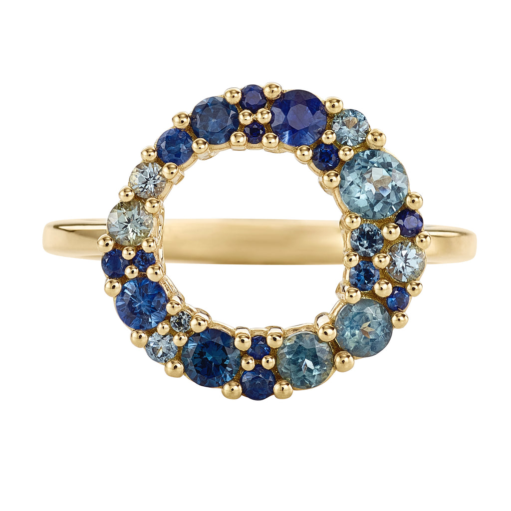 Bubble Multicolor Sapphire Ring – ARTEMER