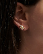 Camellia-Diamond-Pearl-Stud-Earrings-gold-18k