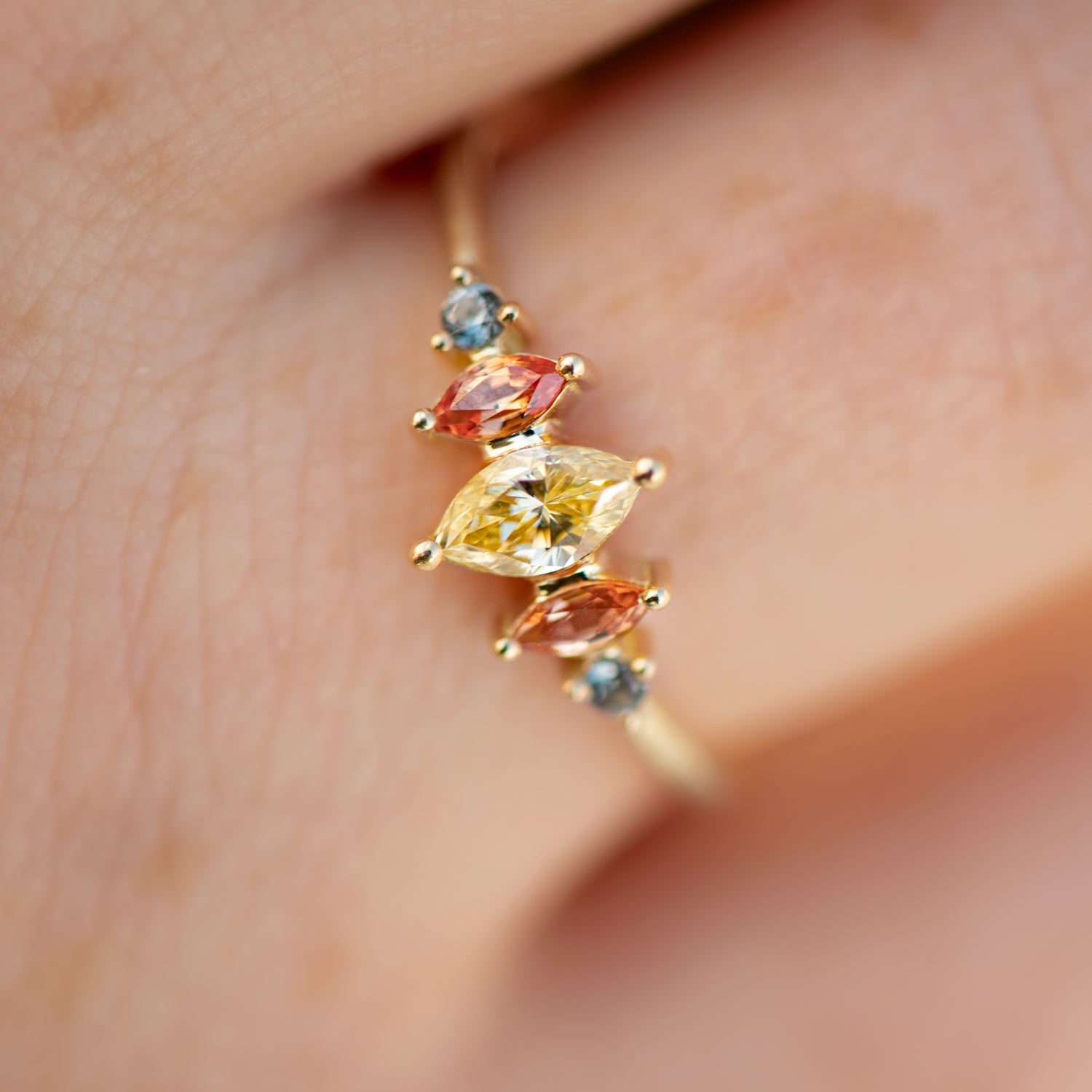 Color D Rings Unique Colored Engagement Rings