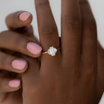 Classic-Art-Deco-Engagement-Ring-with-Baguette-Cut-Diamonds-on-finger