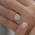 Cluster-Ring-with-Assemblage-of-Needle-Baguette-Diamonds-the-Light-Catcher-Ring-top-shot