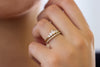Classic Diamond Eternity Ring - Micro Pave Diamond Ring