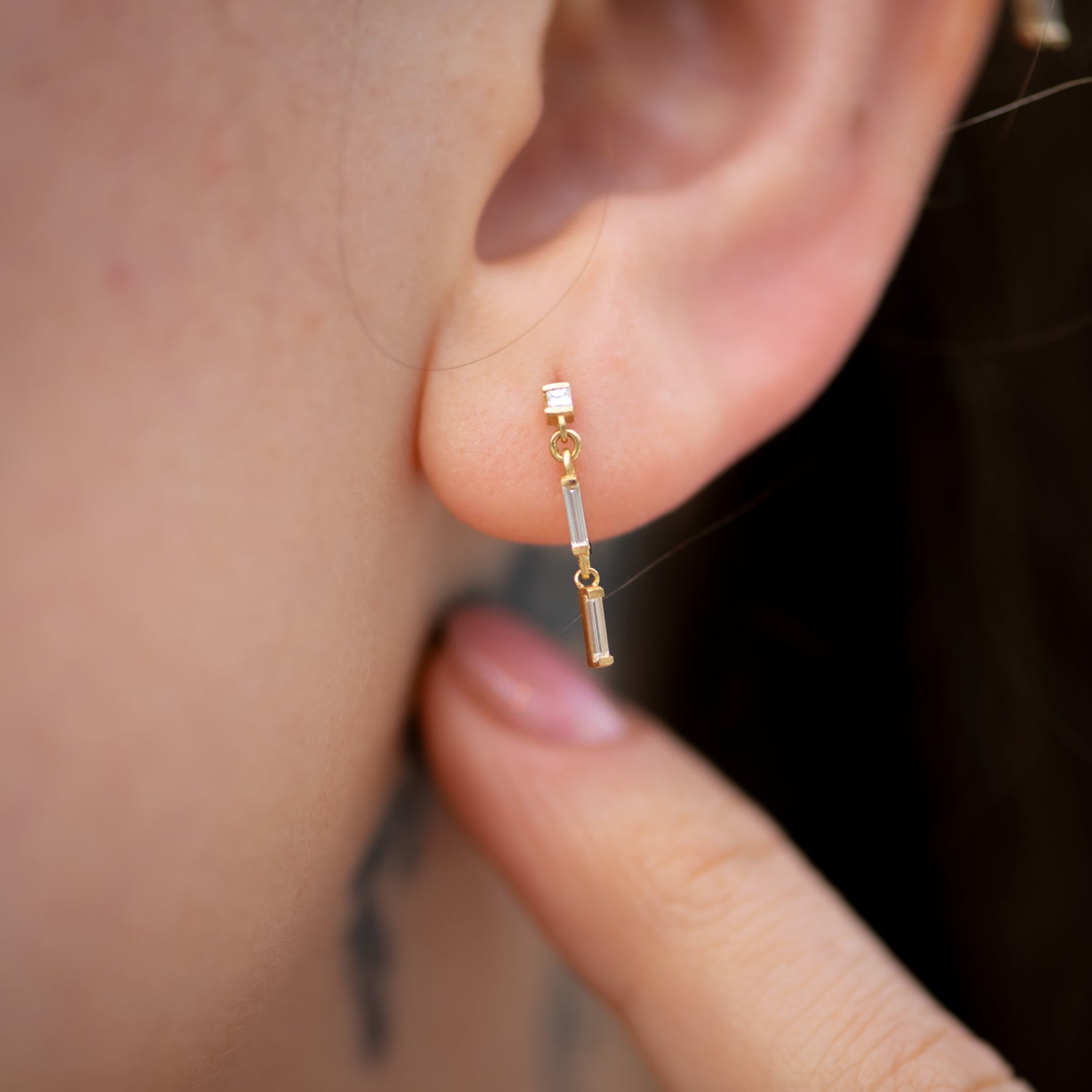 Elyse Pearl Dangle Earrings – Sterling Forever