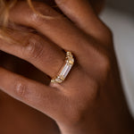 Diamond-Dune-Ring-with-Top-Light-Brown-Baguettes-OOAK-on-finger