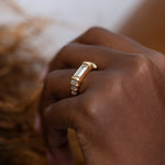 Diamond-Dune-Ring-with-Top-Light-Brown-Baguettes-OOAK-side-shot