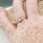  Diamond-Sphere-Engagement-Ring-OOAK-in-set-closeup-side-shot