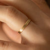 Dice-Unisex-Black-Diamond-Wedding-Band-Set-on-finger
