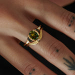 Dragons-Egg-OOAK-Green-Parti-Sapphire-_-Black-Diamond-Engagement-Ring-in-set