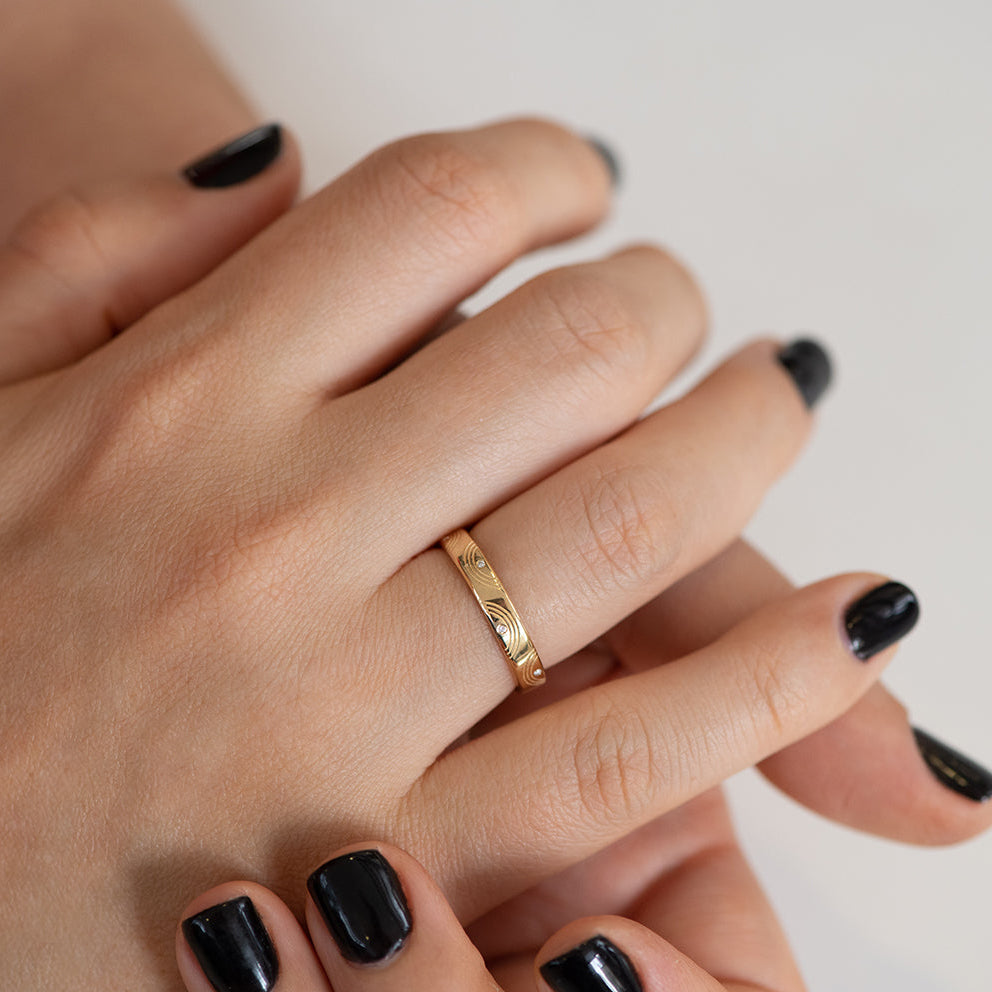 3 Ringed Nails Ring Nail Band