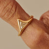 Fyn-Unisex-Triangle-Solitaire-Engagement-Ring-top-shot