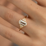 Geometric-Emerald-Cut-Diamond-Engagement-Ring-solid-gold-18k