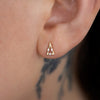 Golden-Pyramid-Studs-with-Baguette-Cut-Diamonds-earrings