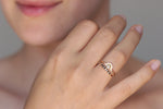  Black Diamond Wedding Ring Set