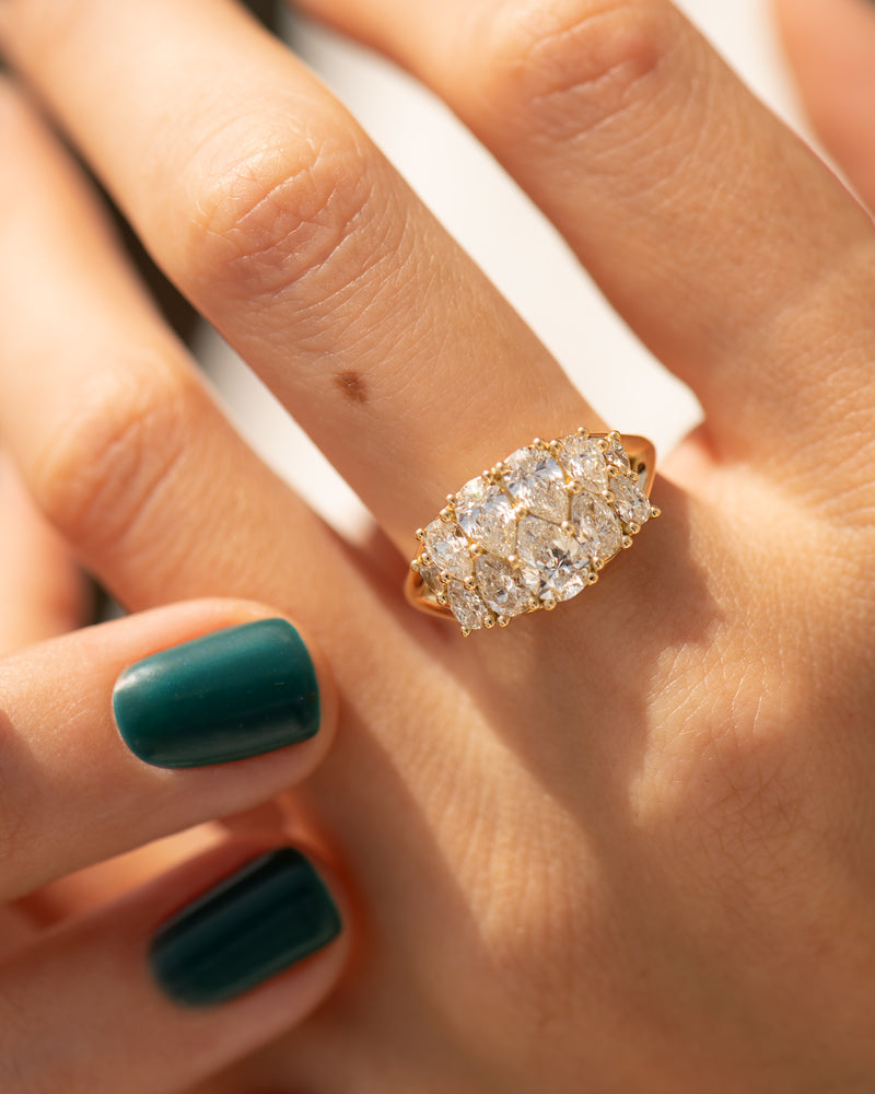 Interlaced-Pear-Diamond-Engagement-Ring-artemer