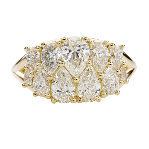 Interlaced-Pear-Diamond-Engagement-Ring-closeup
