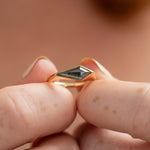 Kite-Diamond-Ring-with-a-OOAK-Salt-and-Pepper-Diamond-moments