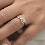 Mandala-Engagement-Ring-with-White-and-Grey-Diamonds-side-shot