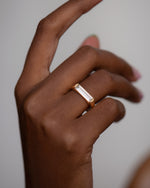 Minimalist-Solitair-Engagement-Ring-with-a-Baguette-Cut-Diamond-OOAK-moments