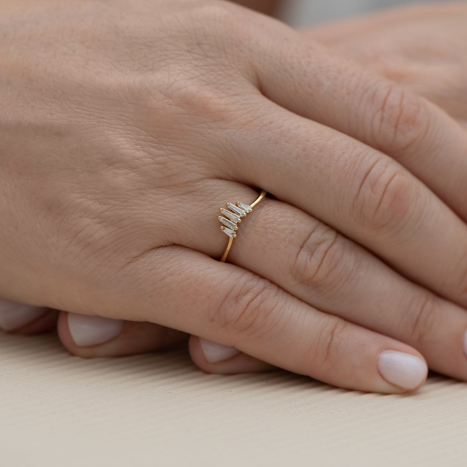 Wedding Ring Set On Finger Wedding Ring Set On Finger