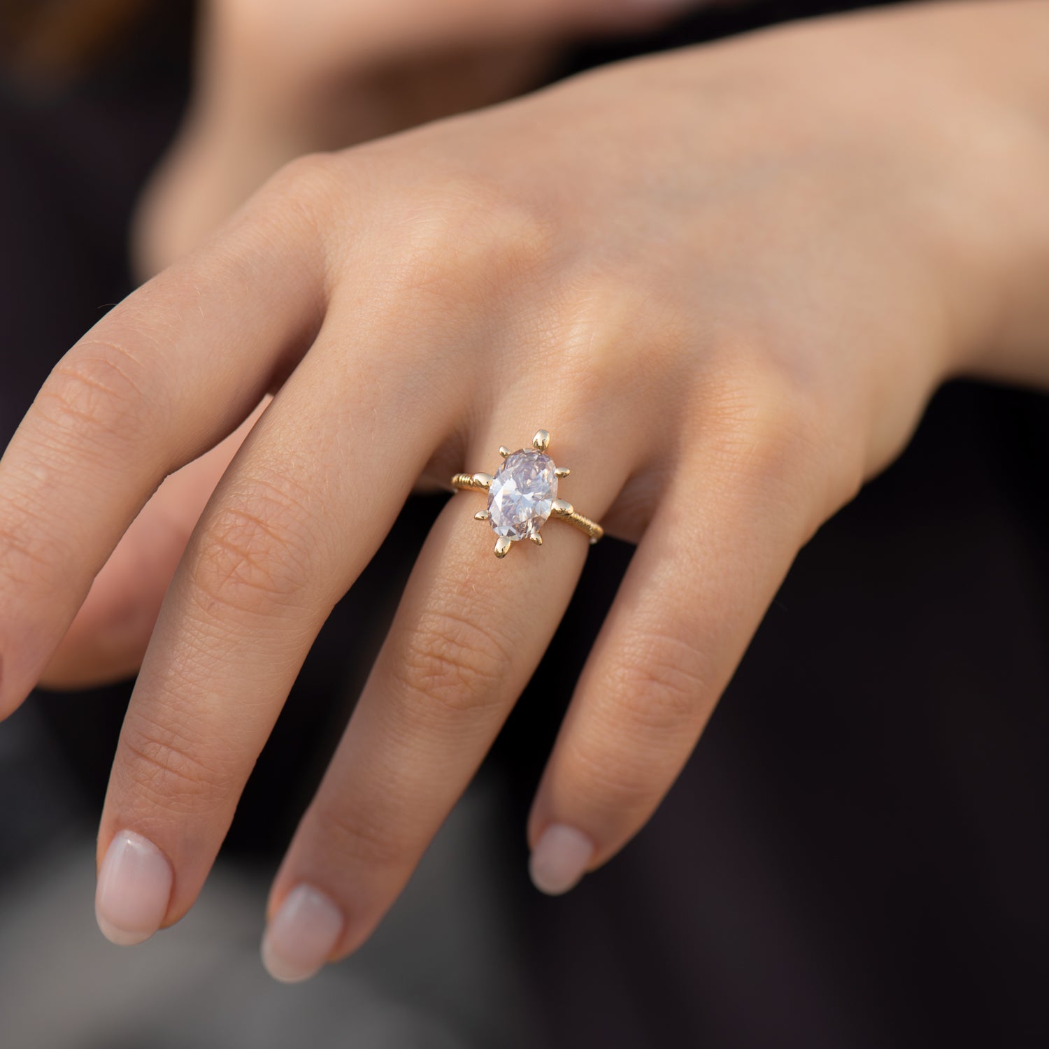 lab grown diamond engagement rings
