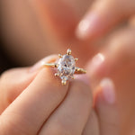 OOAK-Champagne-Diamond-Engagement-Ring-with-Organic-Golden-Accenting-top-shot