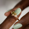 OOAK Fancy Heart Engagement Ring