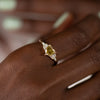 OOAK Fancy Heart Engagement Ring