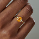 OOAK-Orion-Orange-Sapphire-_-Black-Diamond-Engagement-Ring-top-shot