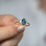 OOAK-Oval-Cut-Teal-Sapphire-Engagement-Ring-with-White-Diamond-Wings-old-shiny