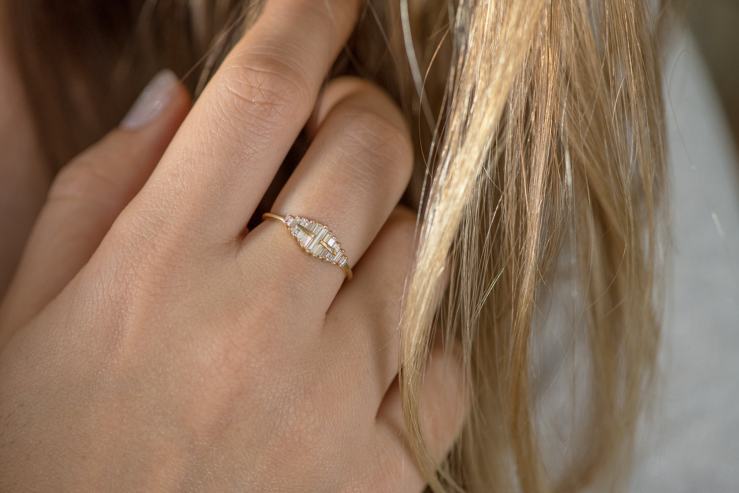Unique engagement ring set oval cut Alexandrite engagement ring set vi –  WILLWORK JEWELRY