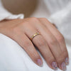 Moon Wedding Ring - Thick on pant